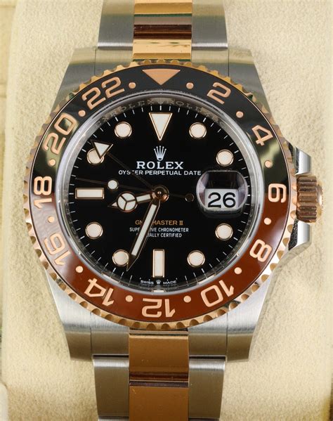 rolex gmt rose gold replica|Rolex gmt 2 two tone.